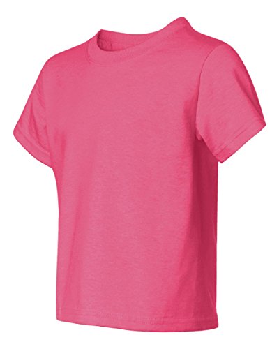Jerzees Youth Heavyweight BlendT-Shirt - Neon Pink - M4
