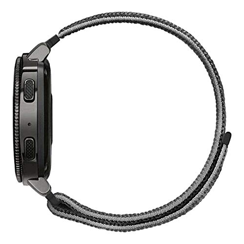 Image of ACM Watch Strap Nylon Soft Loop 20mm Compatible with Huami Amazfit Gts 2 Mini Smartwatch Sports Band Black