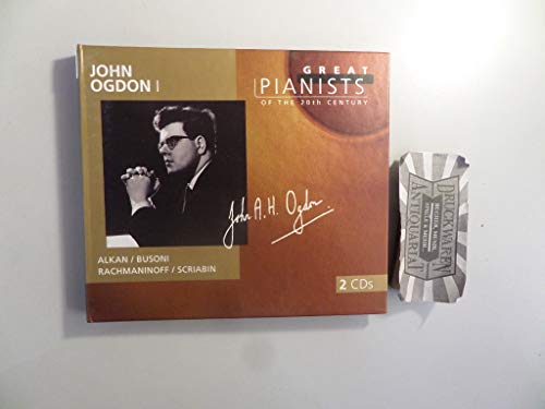 John Ogdon I: Great Pianists of the 20th Century, Vol. 72