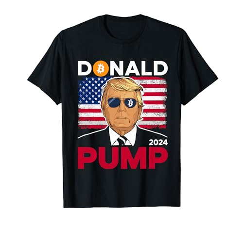 Donald Pump: La divertida criptomoneda de Bitcoin de Trump 2024 Camiseta