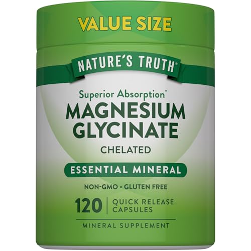 Nature's Truth, �O���V���_�}�O�l�V�E���A�L���[�g���A120 Quick Release Capsules�i1��������100mg�j