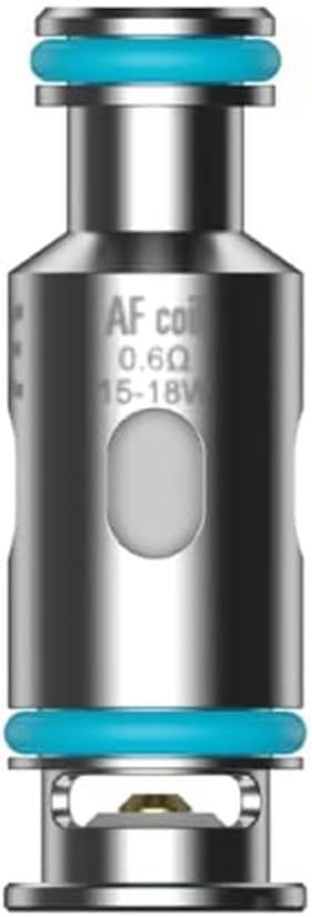 Aspire AF Meshed Coil Evaporator Head Accessories for E Cigarette 5 Pack AF 0.6 Ohm Nicotine Free Compact