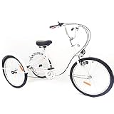 Rad mit Reflektor: Bieten Sie einem Fahrer die Sicherheit, auch wenn Sie abends unterwegs sind.