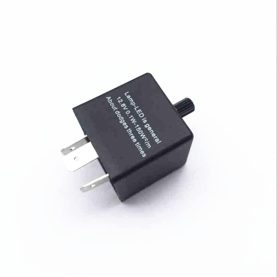 3 Pin Adjustable Electronic LED Flasher Relay for Car Turn Signal Blinker Light