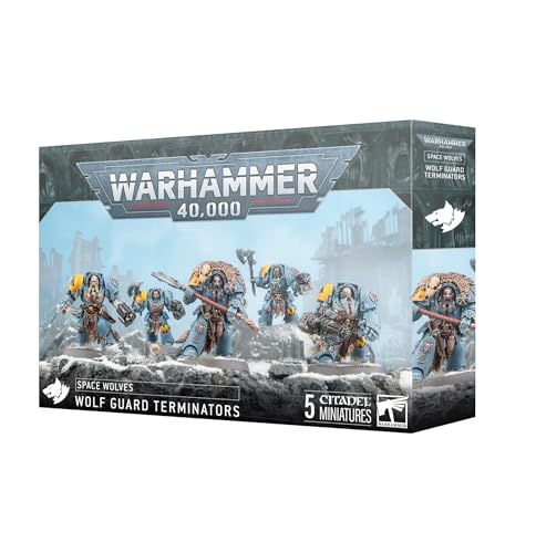 Games Workshop - Warhammer 40,000 - Space Wolves: Wolf Guard Terminators
