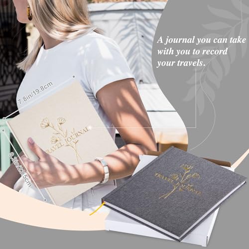 Lanpn-Travel-Photo-Journal-Notebook-for-Women-Men-Linen-Travel-Log-Diary-Scrapbook-Memory-Book-with-Prompts-Anniversary-Journals-Traveling-Gifts-Beige-110-Pages