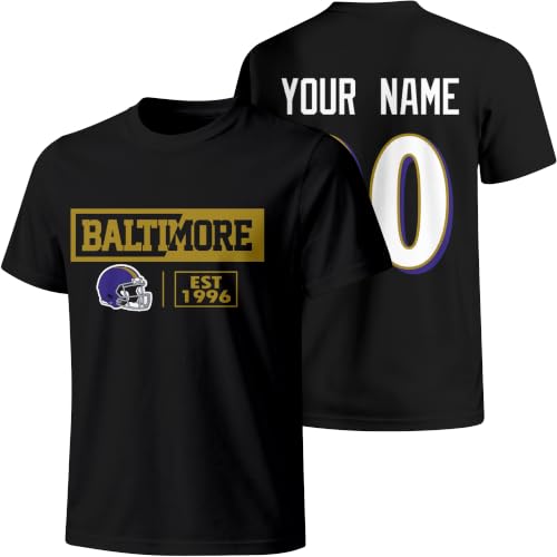 Image of ANTKING T Shirt with Custom Name Number for Men Women Gifts | Custom T Shirt for Youth Men Women Birthday Gift
