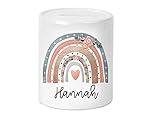 ✅ HOCHWERTIGE QUALITÄT: Die Sparbüchse ist kratzfest und wurde hochwertig verarbeitet und besticht durch eine hohe Farbbrillanz und Langlebigkeit durch den Thermo-Transfer-Druck. Maße der Spardose: Höche 94mm und Durchmesser 80mm.