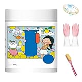 2026 Neues Sauerstoff-Wäschepulver,500 g Hochkonzentriertes Aktivsauerstoff Fleckentferner Pulver,entfernt hartnäckige Flecken, farbsicher für alltägliche Stoffe, sanfte chlorfreie Formel (1)