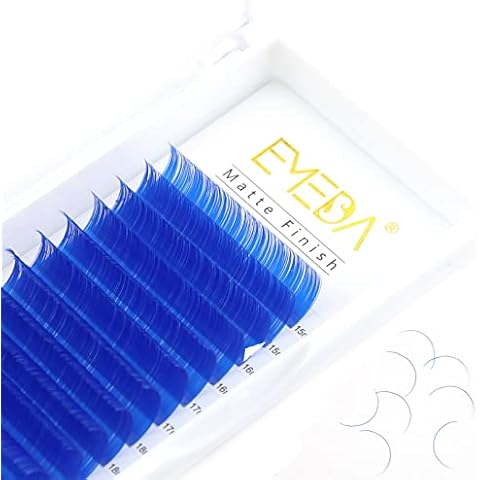 Extensiones de Pestañas Planas Azules EMEDA Cover