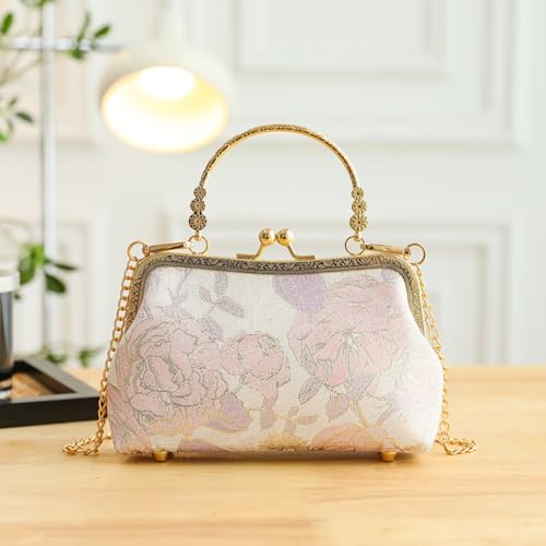 Sac à main brodé style chinois rétro pour en finir avec les looks banals