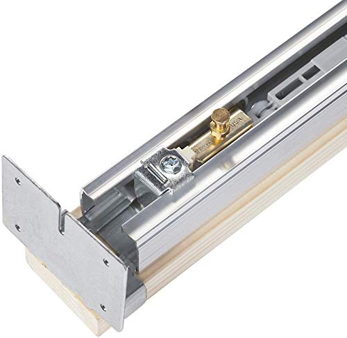 Johnson Hardware 1500 Soft Close Series Commercial Grade Pocket Door Frame For 2X4 Stud Wall (36 Inch X 80 Inch) #TOP4