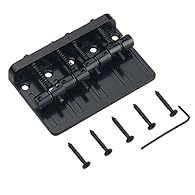 Fit for :Fender P Jazz Bass Chrome 201B-4 Badass Color: black Package include:1PC Jazz Bass Bridge
