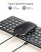 seenda Bluetooth Keyboard and Mouse for Mac, SKM64-2 Multi-Device Rechargeable Slim Wireless Keyboard Mouse Stainless Steel Full Size, Compatible with MacBook Pro/Air, iPad, Mac - Space Gray