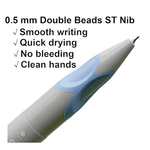 Bolígrafos gel mini con clip perro 0.5 mm pack 8 pcs miniatura 3