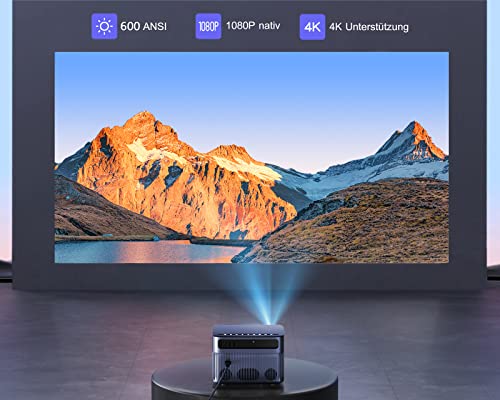Heimkino Beamer mit Autofokus und Trapezkorrektur