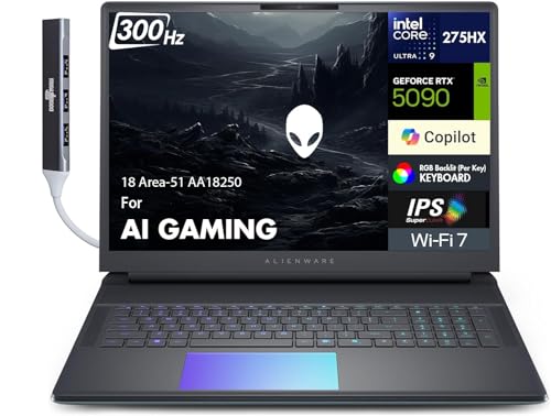 Alienware 18 Area-51 AA18250 AI Gaming Laptop 18