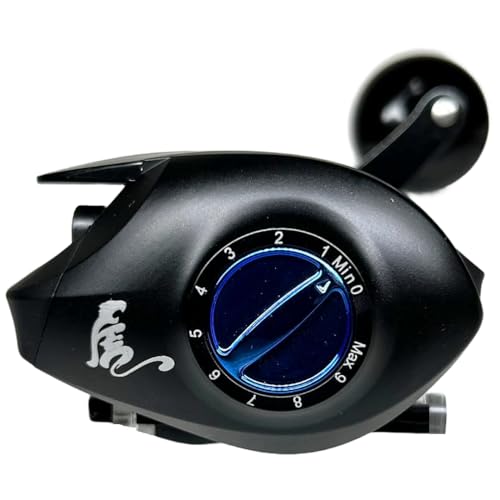 MARURI, CARRETILHA DE PESCA STACO SHF 3000 BIG GAME - 19 ROLAMENTOS - DRAG:15KG - PESCA PESADA LADO