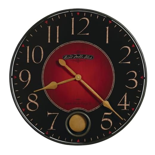 Howard Miller Harmon Gallery Wall Clock 625-374 – Oversized Wrought-Iron with Quartz Movement