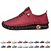 Imagen de Zapatillas Deporte Mujer Blancas Ligeros Casual Zapatos Deportivos con Cordones Comodas Clasico Moda Sneakers Slip on Entretiempo Antideslizante Mocasines Calzado Pretty para Jogging Running