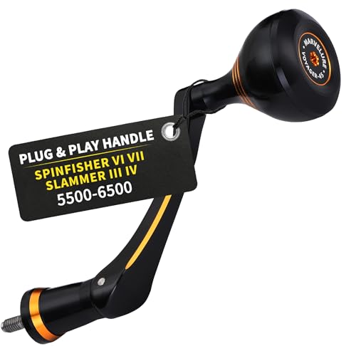 MARVELURE Titan Series Foldable Power Handle Compatible for Penn Spinfisher