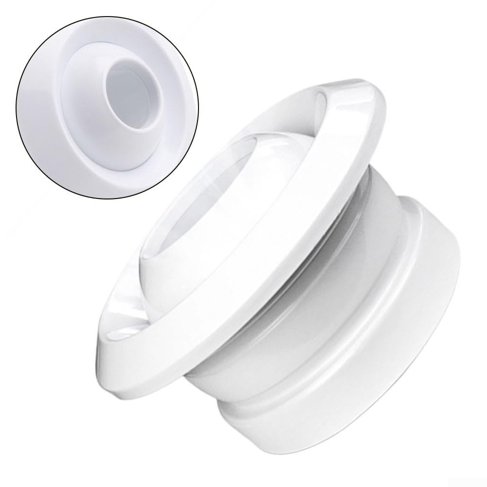 FACAIIO Jet - Griglia di ventilazione sferica per aria condizionata centralizzata, volume d'aria regolabile da 300 mm, copertura per griglia di ventilazione in ABS, girevole a 360°, uscita di scarico