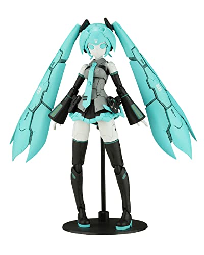 Image of Kotobukiya Hatsune Miku Frame Arms Figurine Plastic Model Kit 1 /100 Frame Music Girl Hatsune Miku 16 cm
