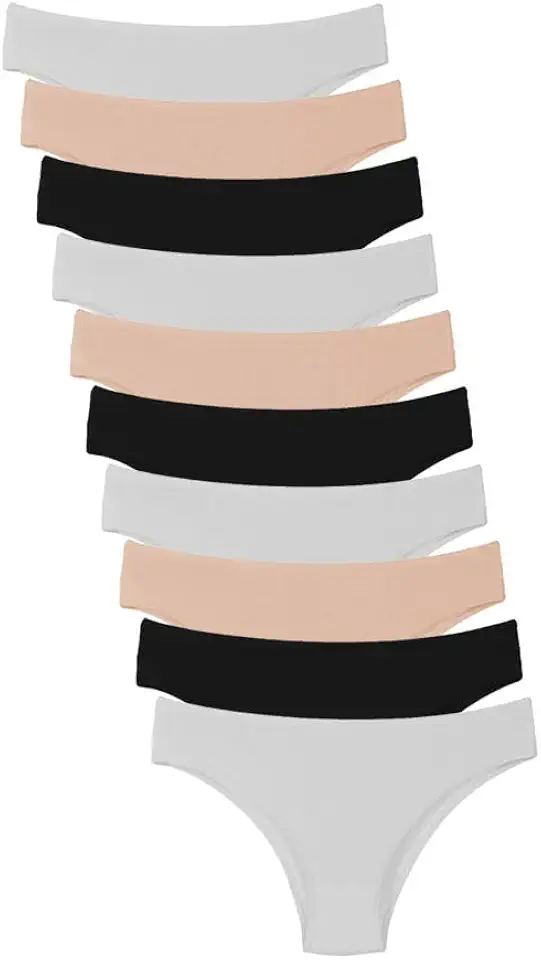 Kit 10 Calcinhas de algodão feminina A10 Tanga Feminina Sortidas