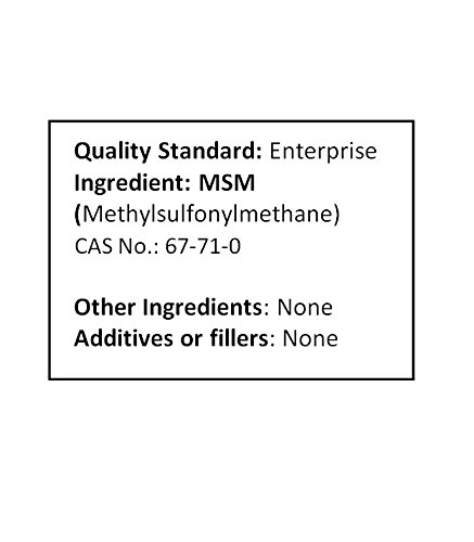 Nusci Msm (Methylsulfonylmethane) Pure Powder (250 Grams (8.8 Oz)) #TOP4
