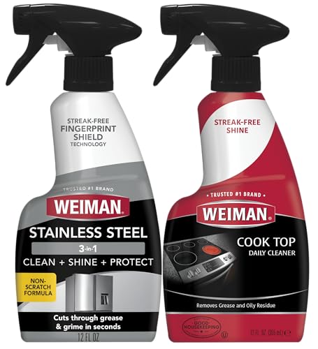 Weiman Stainless Steel Cleaner &...