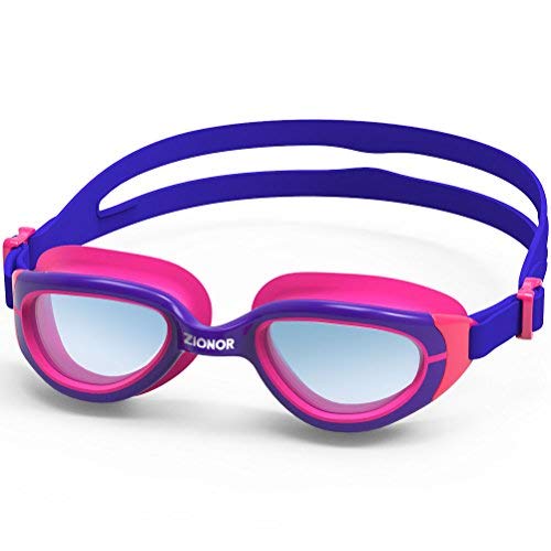ZIONOR Swimming Goggles, G1 Polarized Swim Goggles UV Protection Watertight Anti-Fog Adjustable Strap Comfort fit for Unisex Adult Men and Women