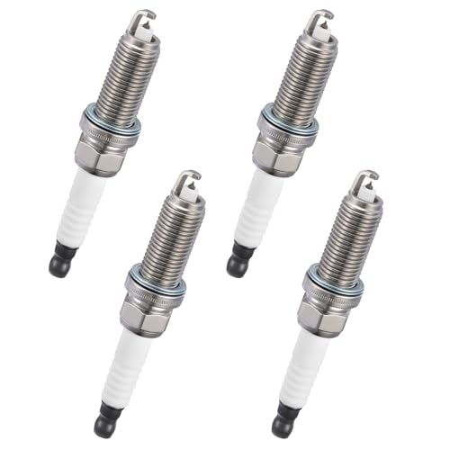 Image of BDFHYK 94702 Iridium Spark Plugs Compatible with Nissan Rogue 2014-2020 2.5L L4, 2013-2018 Altima 2.5L L4 Engines Replacement for DF6H-11A DF6H11A 1UXE18110 BY483DF6H0 Set of 4