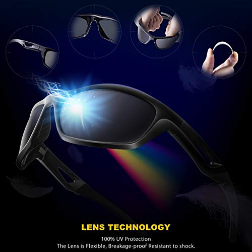 Vimbloom Occhiali da sole Polarizzati da Uomo e