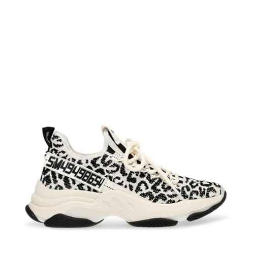 Steve Madden Steve Madden Women's Maxima Sneaker, Leopard, 6