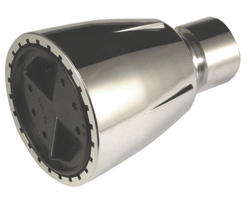 Danco 80480 Showerhead, 2.5 Gpm, 1/2 In Ips, Plastic, Chrome Plated