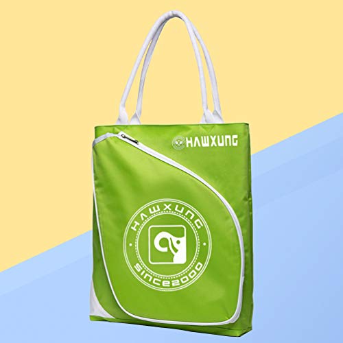 Lioobo – Bolsa de raquete de tênis portátil para academia esportiva grande e simples, bolsa de armaz