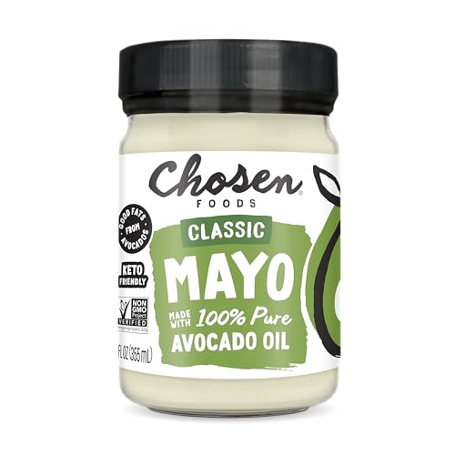 Chosen Foods Avocado Oil - Mayo - Case of 6-12 oz.