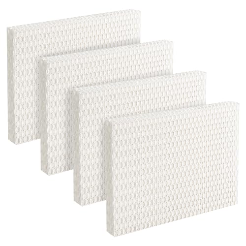 Fil-fresh MD1-0034 Replacement Humidifier Wick Replacement Filter Compatible with Vornado Evaporative Humidifier Evap40 Evap2 EV100 EV200 EVDC300 EVDC500 High Moisture Output 4-Pack