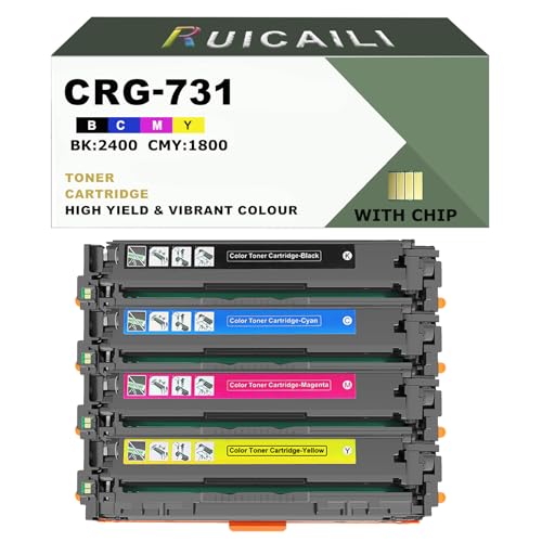 Cartouche toner CRG-731 pack de 4 couleurs pour imprimante LBP7100Cn et MF628Cw