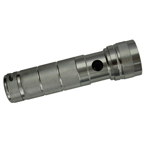 Alpin 74161 Lampe de poche en aluminium avec 3 LED et halogène