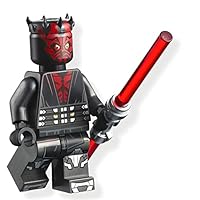 Lego Star Wars Darth Maul Minifigure with Double-Sided Lightsaber