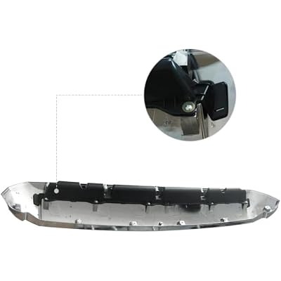 Tundra Front Upper Hood Bulge Molding - New Chrome Front Upper Hood Bulge Molding Grille Trim Compatible With 2014-2021 To-yo-ta Tundra,Replacement for 76180-0C030