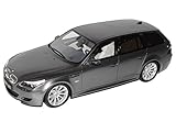 Aus Resin mit Plastikteilen B-M-W 5er M5 E61 Touring Grau 2003-2010 Nr 189 1/18 Otto Modell Auto