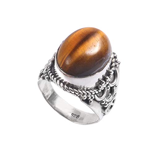 Bague oeil de tigre en argent 925 pour sublimer vos tenues du quotidien