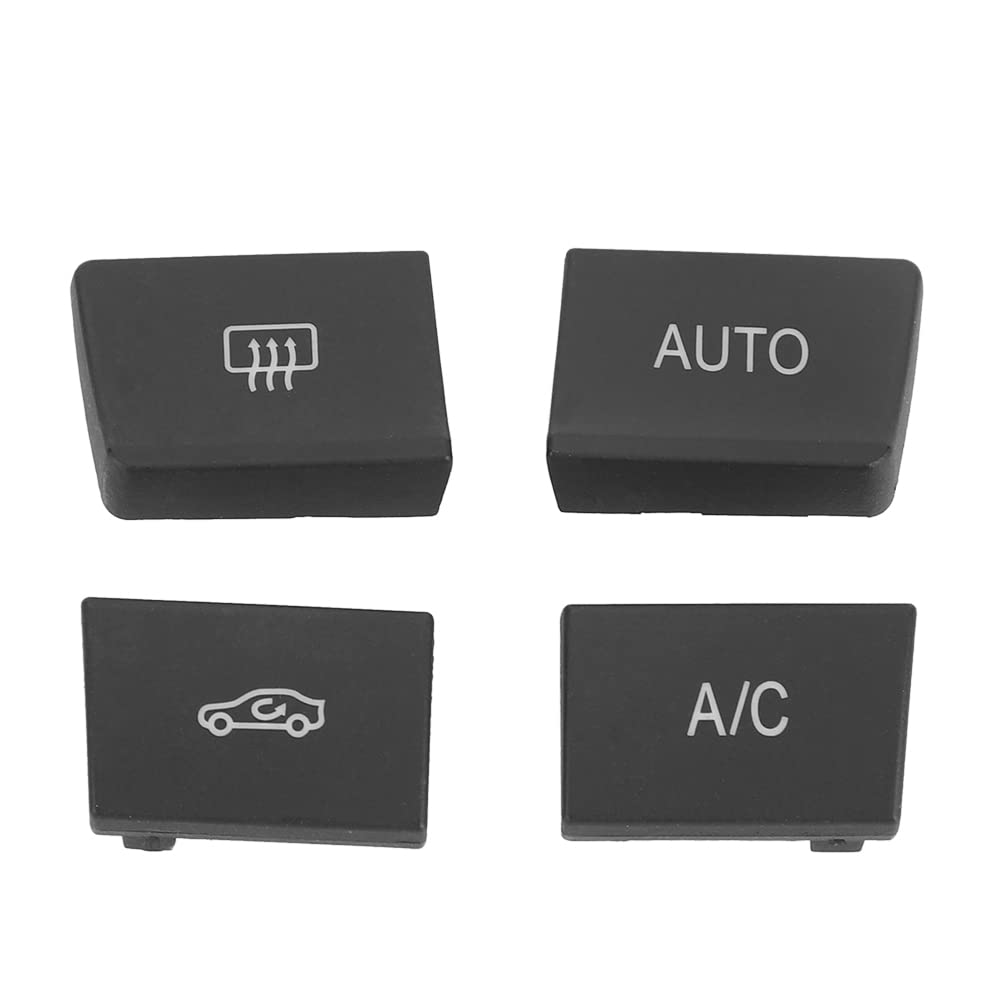 Brilluxa AC Control Button Set, 5pcs Air Conditioning Buttons, Fits 1 2 3 4 Series F Chassis 13-18, Car AC Button Replacement