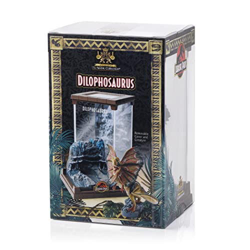 Miniatura 5 de The Noble Collection Figura Jurassic Park Dilophosaurus bendyfig Diorama