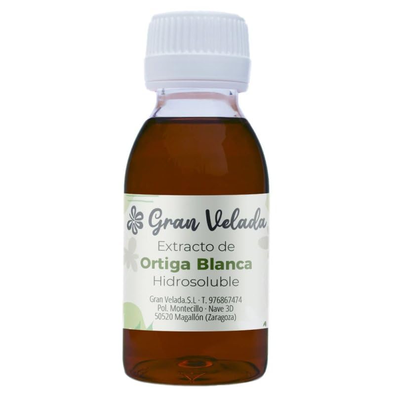 Extracto de Ortiga Blanca Astringente y Seborregulador | Ideal para Cosméticos Caseros | 100 ml