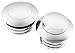 2003 Harley Davidson FXST Softail Standard Pop Up Gas Cap Set, Manufacturer: Bikers Choice, CHR POP UP BILLET GAS CAP