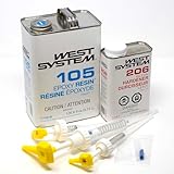 West System Epoxy Resin Kit, 105B + 206B + Pumps