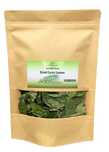 Naturally grown air dried curry leaves whole 0.5 oz (15 g)